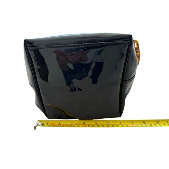 Studio 33 Women’s Woke Newbie Bucket Bag Patent Glossy Black Satchel Handbag NWT - Picture 9 of 12